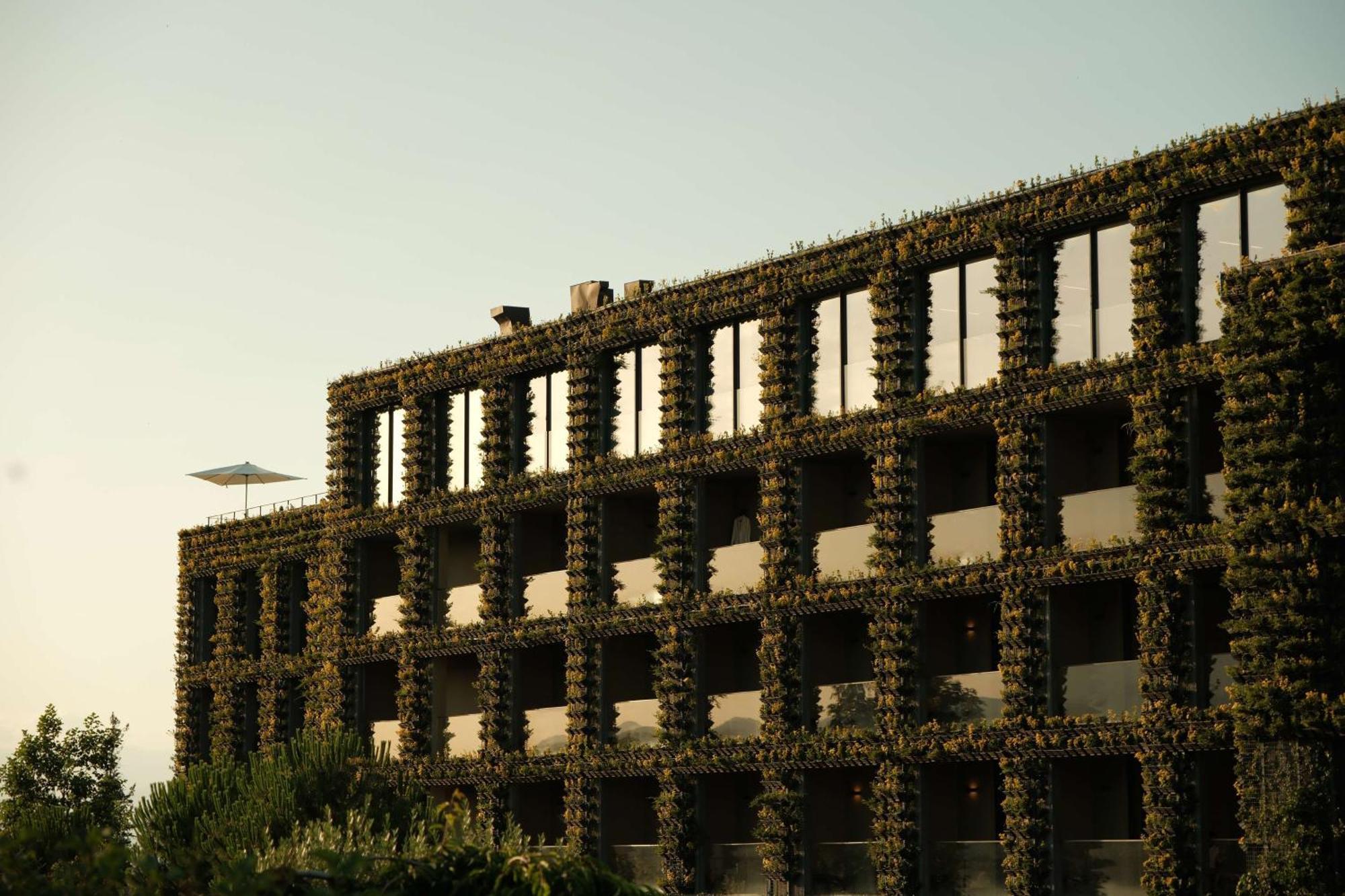 Tsinandali Estate, A Radisson Collection Hotel Eksteriør billede The green facade of the CaixaForum Madrid